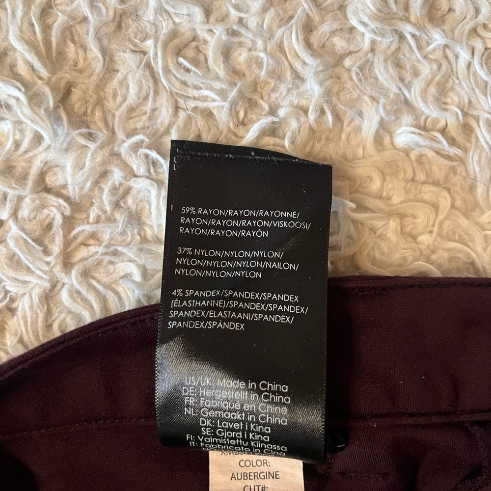 Liverpool Women's Aubergine Skinny Jeans - Picture 6 of 6
